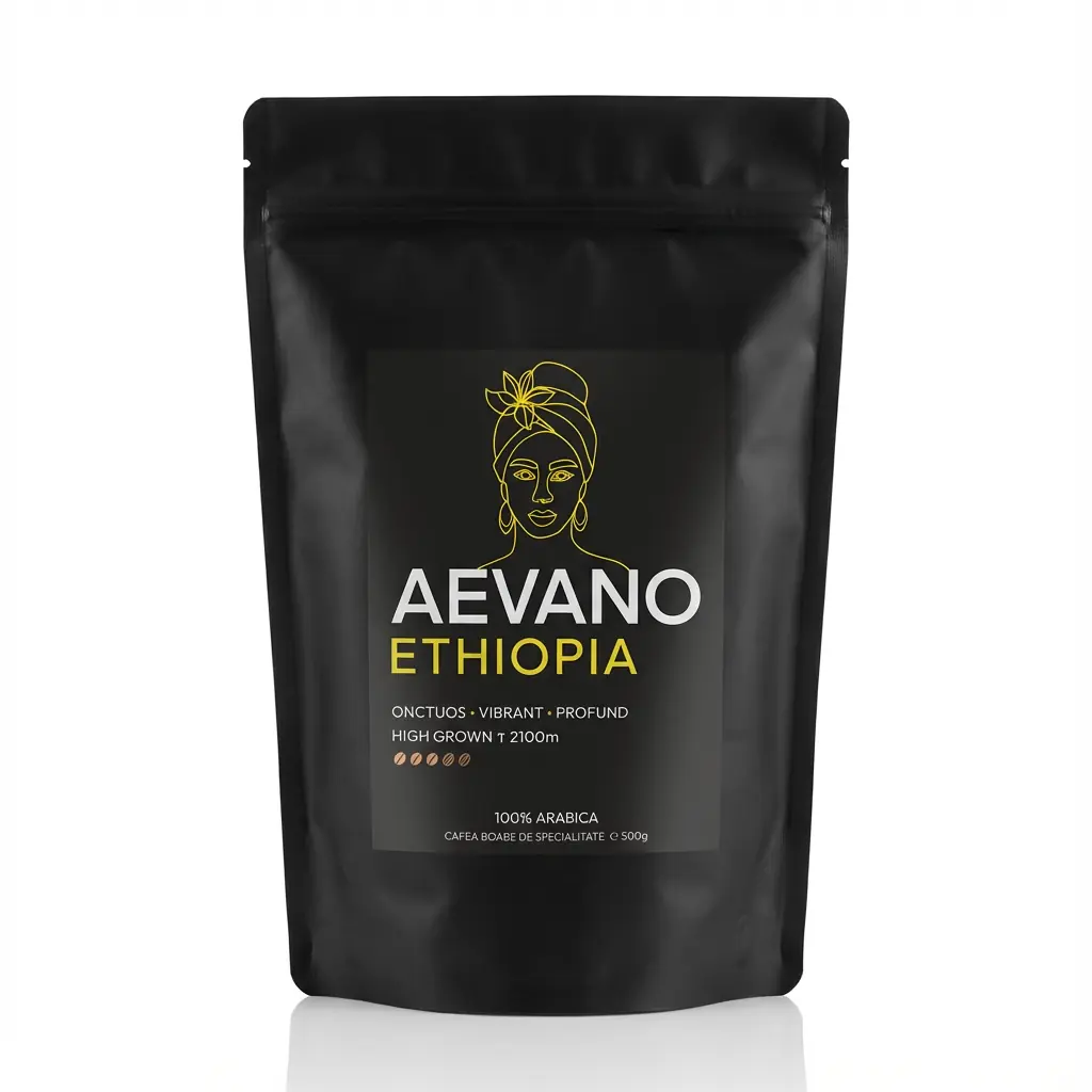 Aevano Ethiopia 500g, boabe