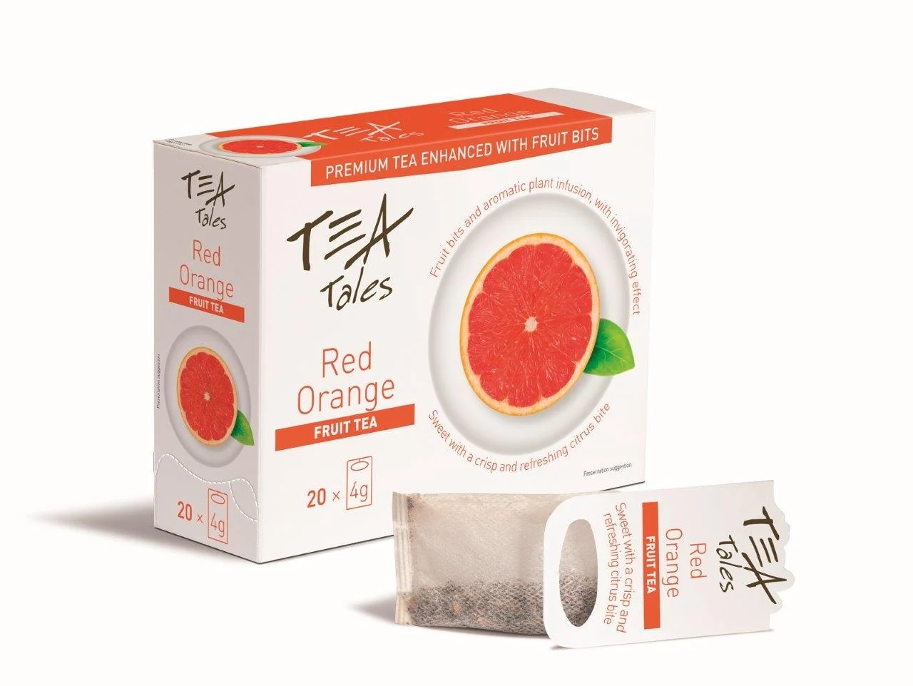Tea Tales Red Orange, 20 de pliculete
